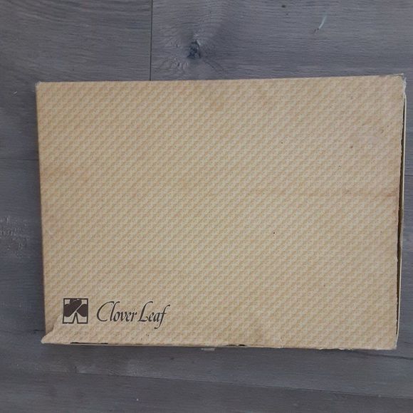 Vintage Clover Leaf Table Placemats (4) cork back - Picture 2 of 3